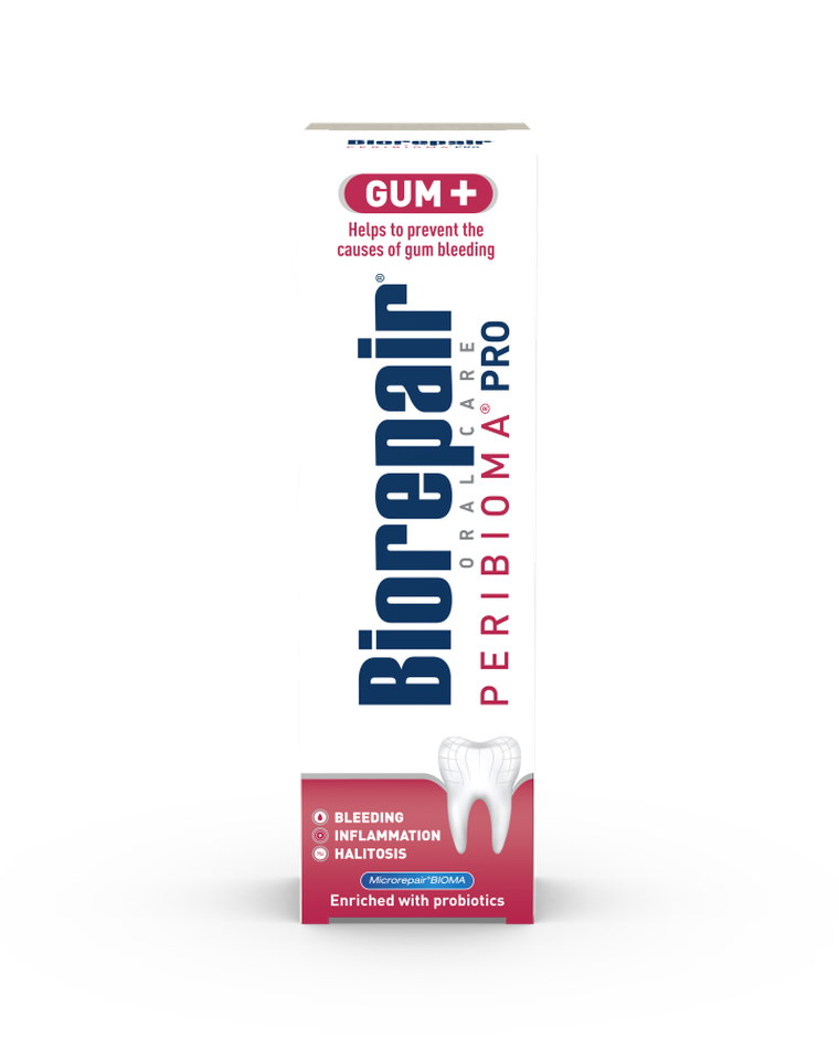 Biorepair, Peribioma PRO+, pasta do zębów z probiotykami, 75 ml