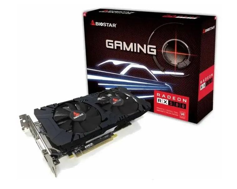Biostar, karta graficzna, Radeon RX 580 8GB GDDR5