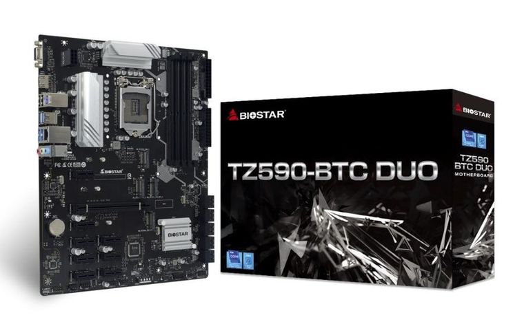 Biostar, płyta główna, TZ590-BTC DUO