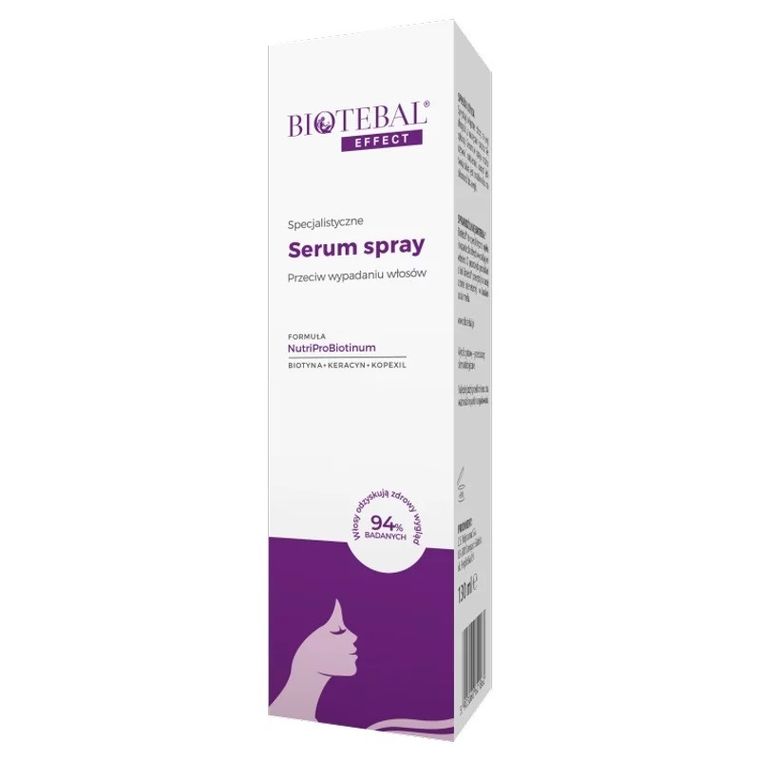 Biotebal, Effect, specjalistyczne serum przeciw wypadaniu włosów, 130 ml