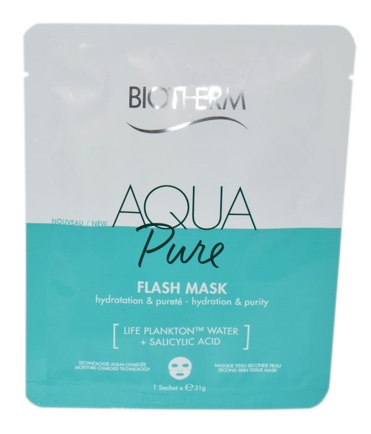 Biotherm, Aqua Super Mask, Maseczka płóciennna, Pure, 31g