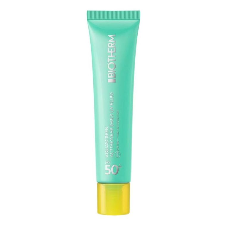 Biotherm, Aquascreen ActiveWear Daily UV Fluid SPF50+, krem przeciwsłoneczny do twarzy, 40 ml