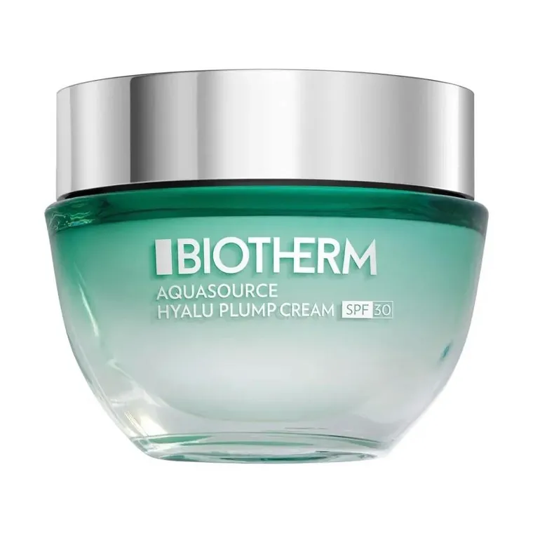 Biotherm, Aquasource Hyalu Plump Cream SPF30, nawilżający krem do twarzy, 50 ml
