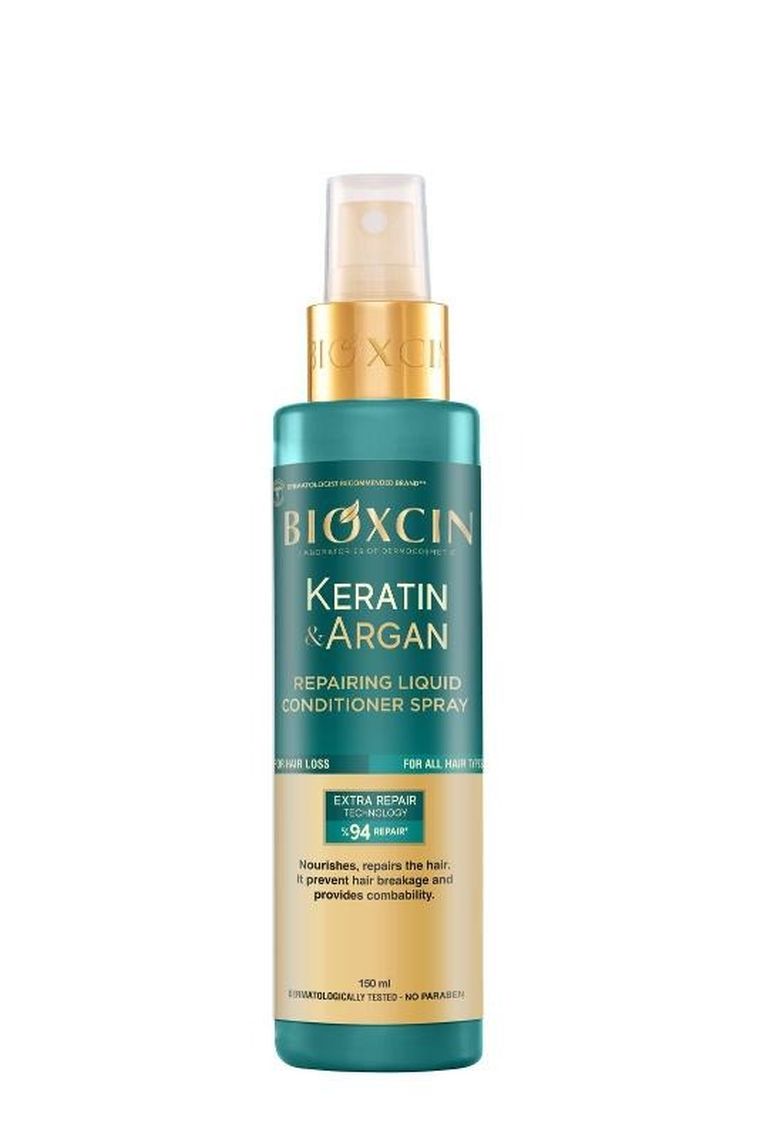 Bioxcin, Keratin&Argan, odżywka do włosów regenerująca, 150 ml