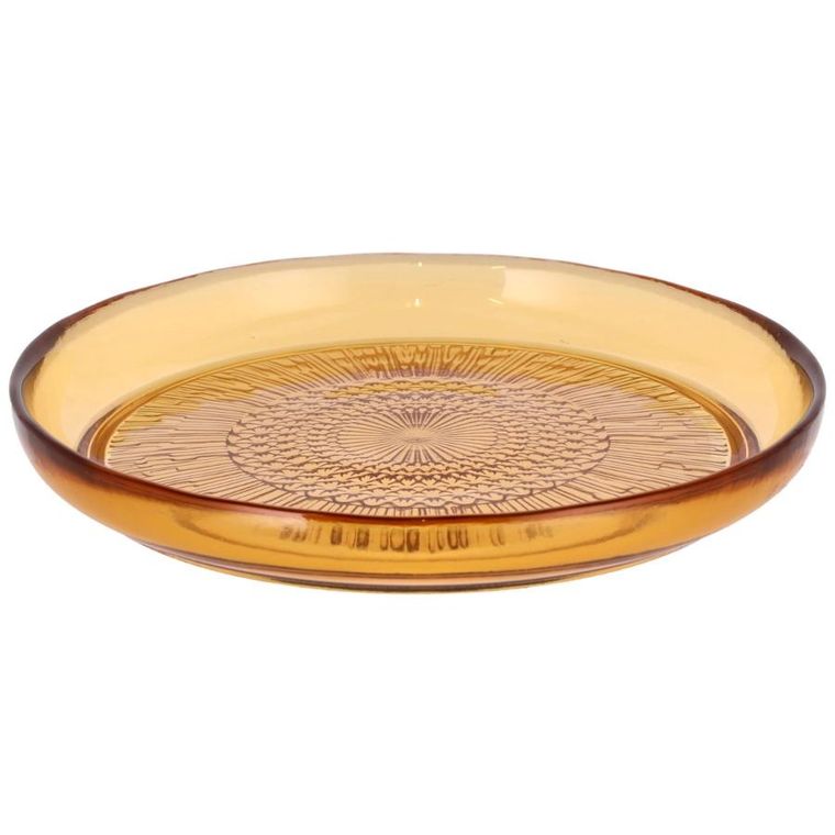 Bitz, Kusintha, talerz, amber, 18 cm