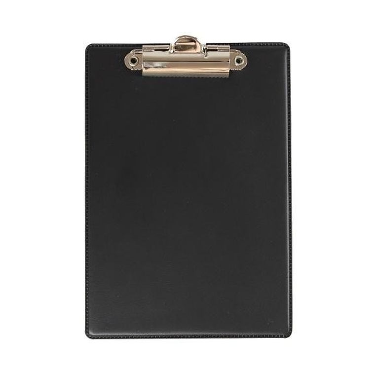 Biurfol, deska z klipem A6, czarny