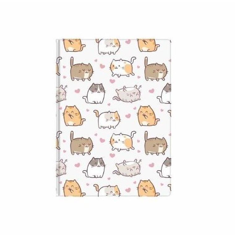 Biurfol, notes A6, kratka, kittens, 1 szt.