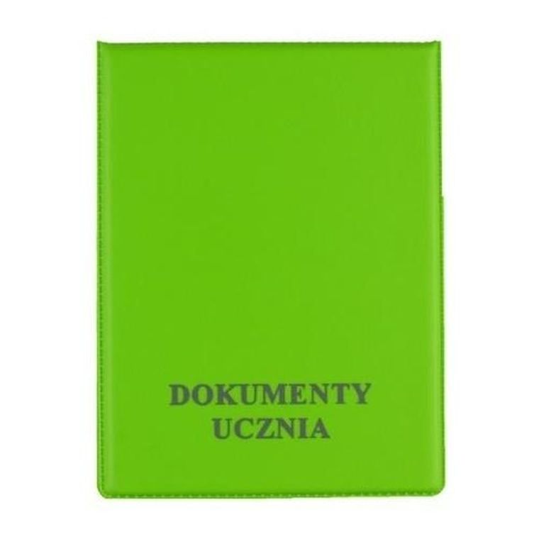 Biurfol, okładka na dokumenty ucznia, pionowa, grass, 1 szt.