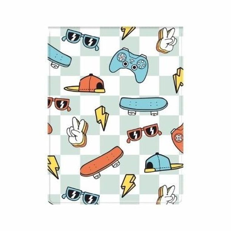 Biurfol, okładka na dokumenty ucznia, pionowa, z nadrukiem, skate, 1 szt.