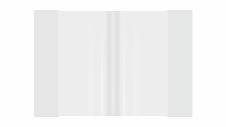 Biurfol, okładki na zeszyt A4, bezbarwne, 5 szt.