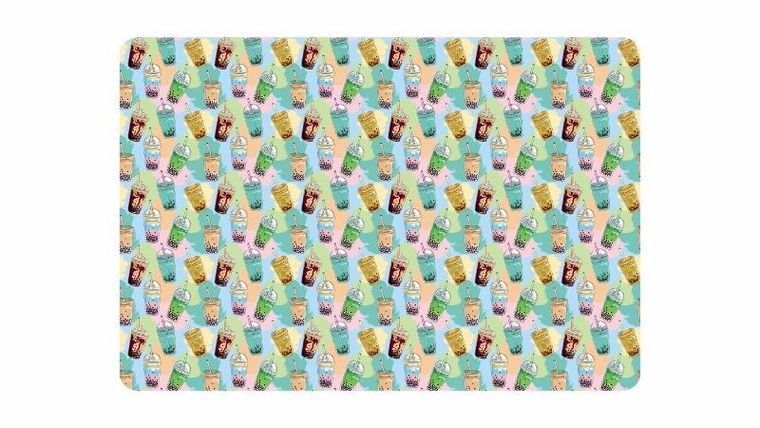 Biurfol, podkładka do prac plastycznych A3, bubble tea