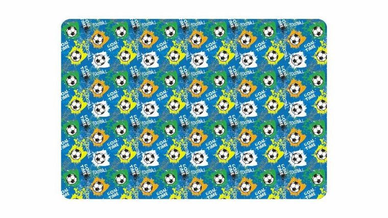 Biurfol, podkładka do prac plastycznych A3, football