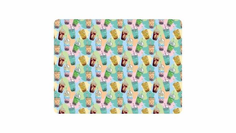 Biurfol, podkładka do prac plastycznych A4, bubble tea