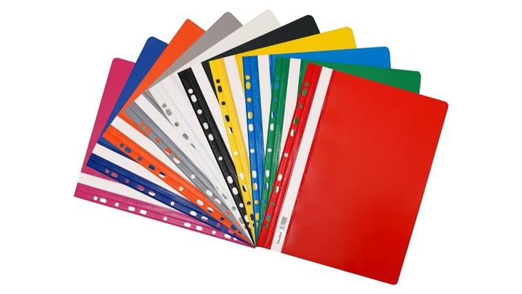 Biurfol, skoroszyt A4, twardy, zawieszany, 10 szt.