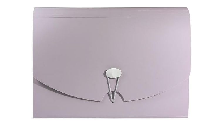 Biurfol, teczka harmonijkowa A4, róż morandi, 1 szt.