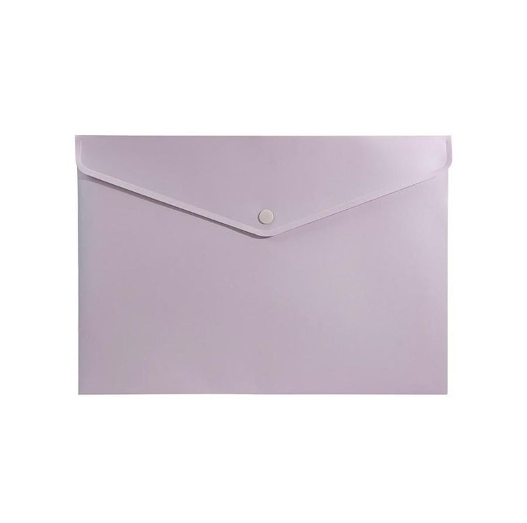 Biurfol, teczka koperta A4, róż morandi