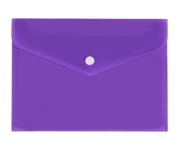 Biurfol, teczka koperta A5, satyna, fioletowa