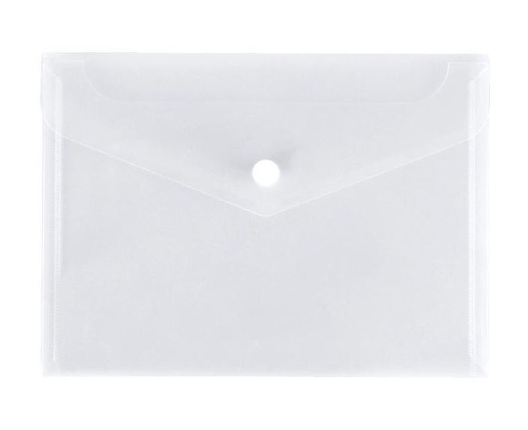 Biurfol, teczka koperta A5, satyna, przezroczysta