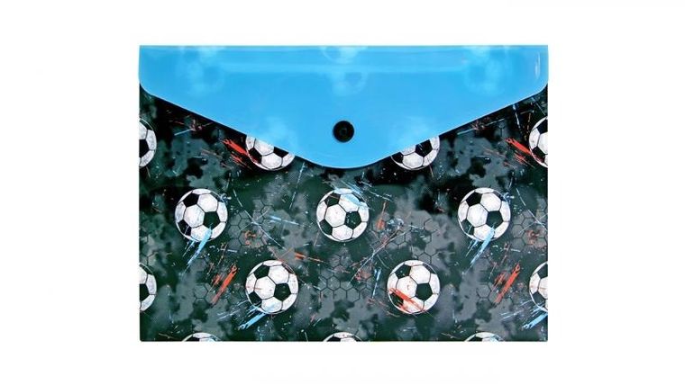 Biurfol, teczka kopertowa, A5, piłki, 1 szt.