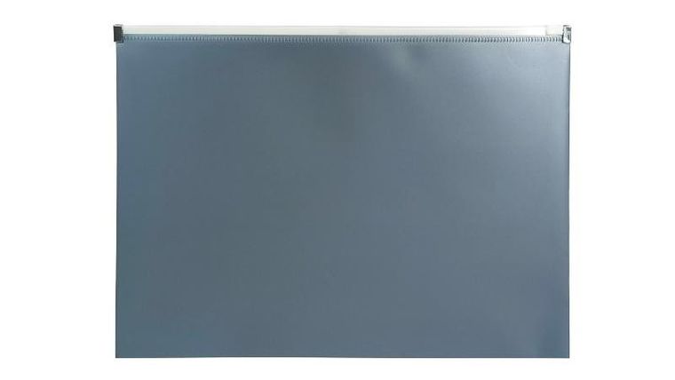 Biurfol, teczka na suwak A4, morandi grafit, 1 szt.