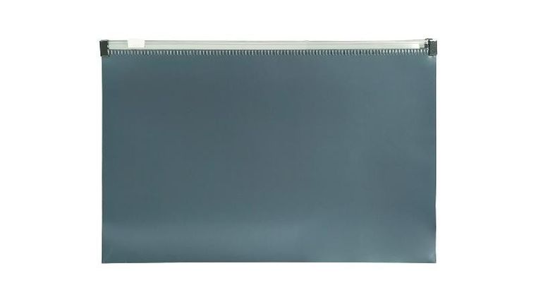 Biurfol, teczka na suwak A5, morandi grafit, 1 szt.