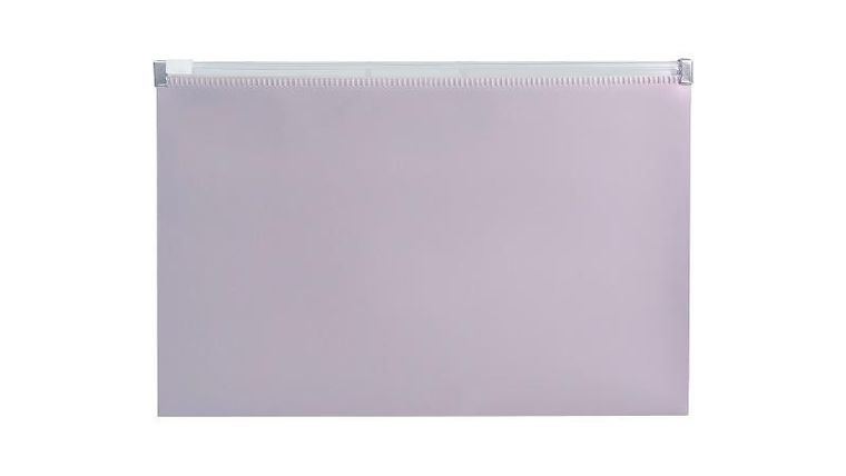 Biurfol, teczka na suwak A5, morandi róż, 1 szt.