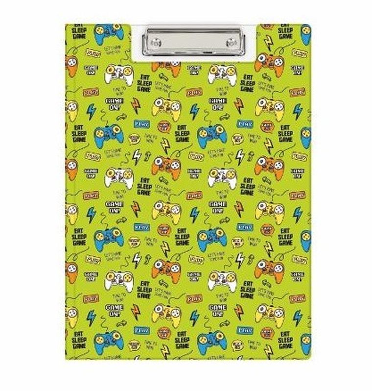 Biurfol, teczka z klipem A4, pady, 1 szt.