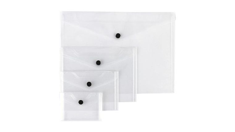 Biurfol, teczki kopertowe: A4, A5, A6, A7, przeźroczyste