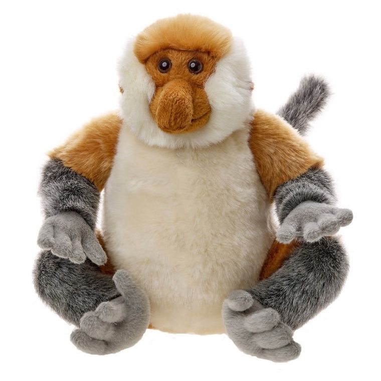 Biuro-Set, Nosacz Sundajski, małpa, maskotka, 33 cm