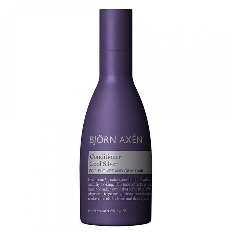 Björn Axén, Cool Silver Conditioner, odżywka redukująca miedziane odcienie do włosów blond i siwych 250 ml