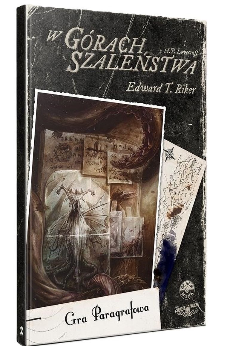Black Monk, Choose Cthulhu, Tom 2, W górach szaleństwa, gra paragrafowa