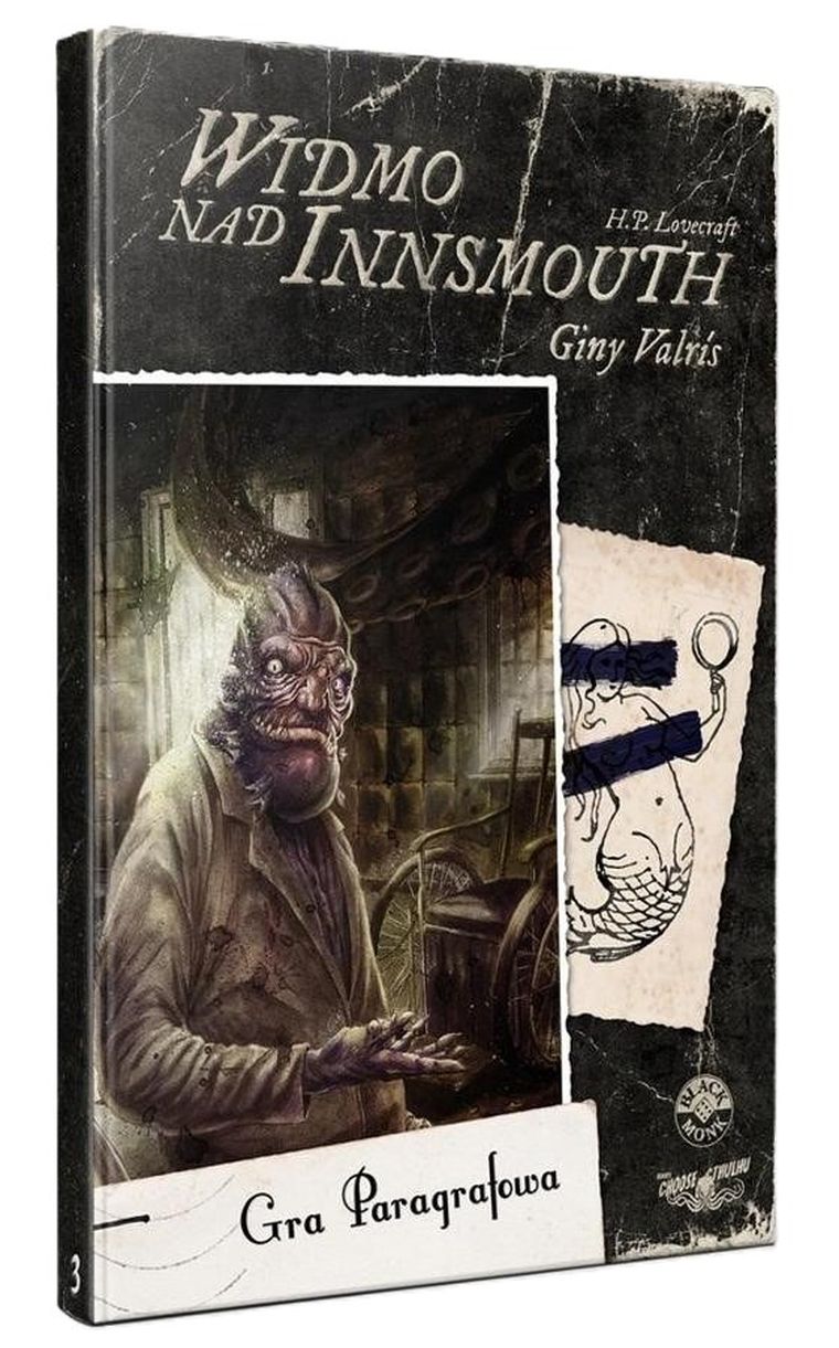 Black Monk, Choose Cthulhu, Tom 3, Widmo nad Innsmouth, gra paragrafowa