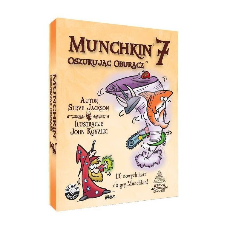 Black Monk, Munchkin 7: Oszukując oburącz, dodatek, gra karciana