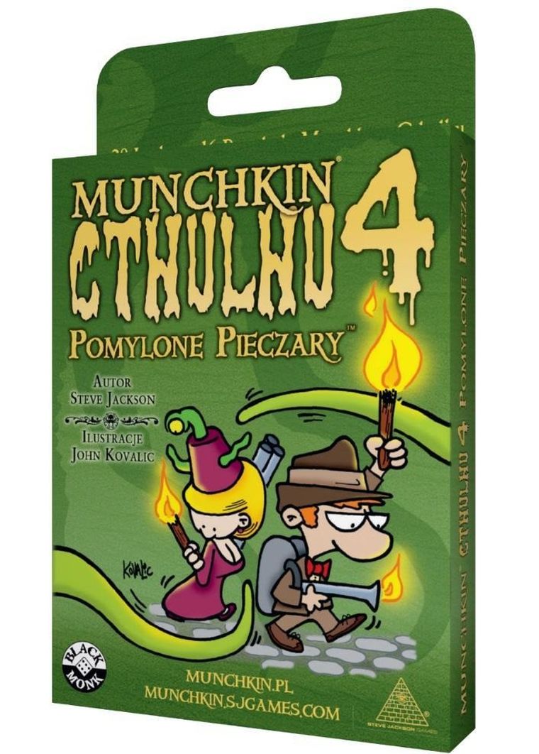 Black Monk, Munchkin Cthulhu 4: Pomylone pieczary, dodatek, gra karciana