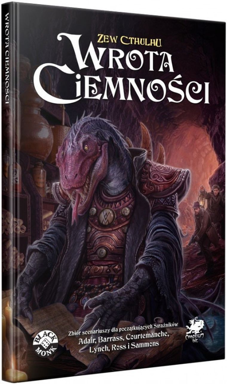 Black Monk, zew Cthulhu: Wrota ciemności, dodatek do gry