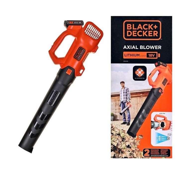 Black&Decker, dmuchawa do liści, 18V
