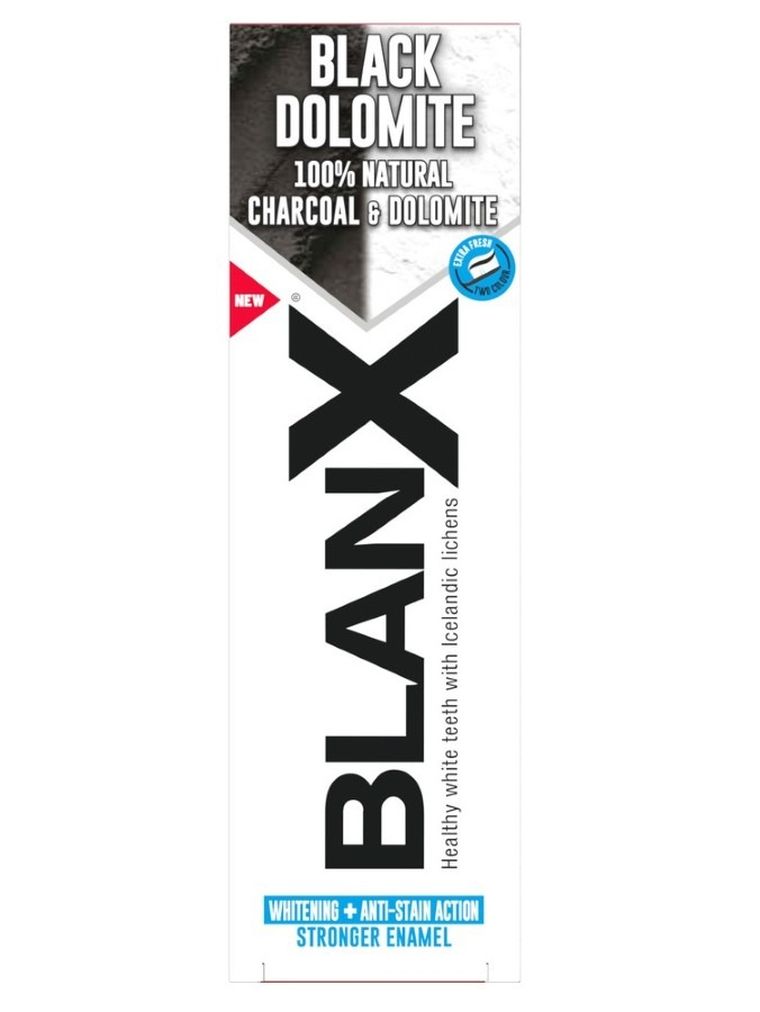 BlanX, Black Dolomite, pasta do zębów, wybielająca, 75 ml