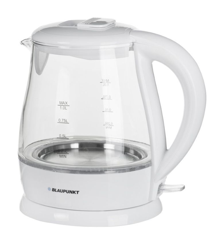 Blaupunkt, czajnik elektryczny, 1630W, 1 l, biały, EKG301