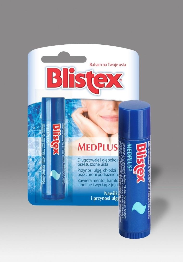 Blistex, Medplus, balsam do ust zapobiegający wysychaniu, 4,25 g
