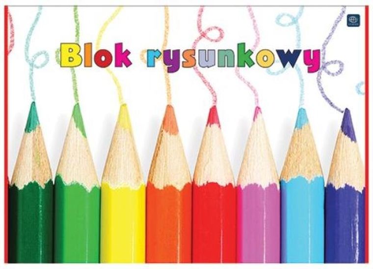Blok rysunkowy A3, 20 kartek mix
