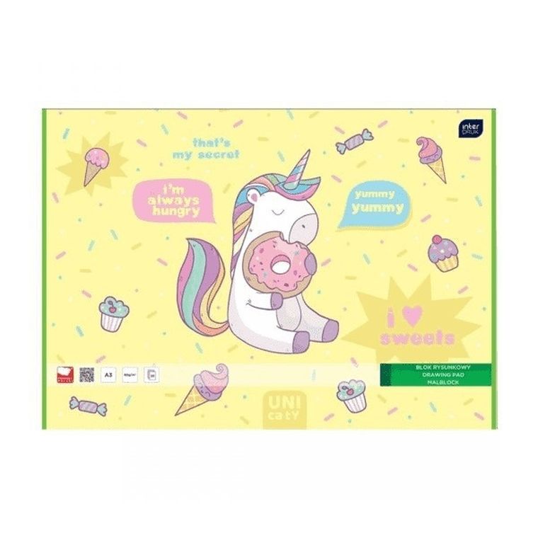 Blok rysunkowy A4, 20 kartek