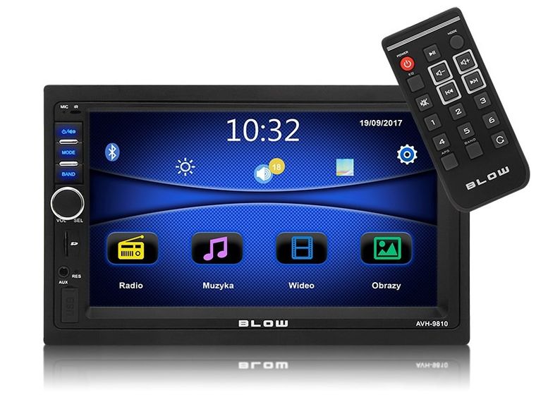 Blow, radio, AVH-9810 2DIN 7"
