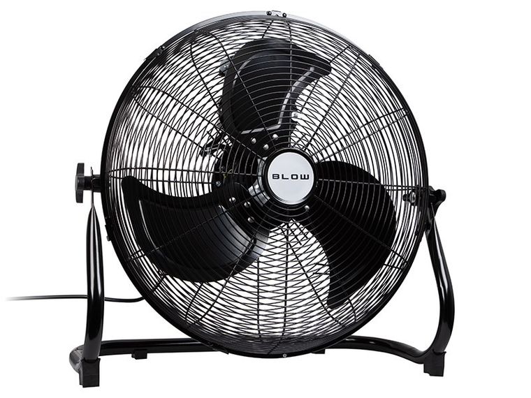 Blow, wentylator podłogowy, czarny, 200W, 18"/45 cm