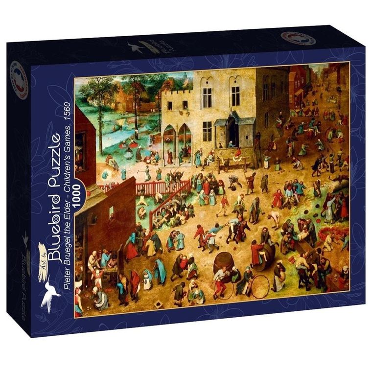 Bluebird, Brueghel, Dziecięce zabawy, puzzle, 1000 elementów