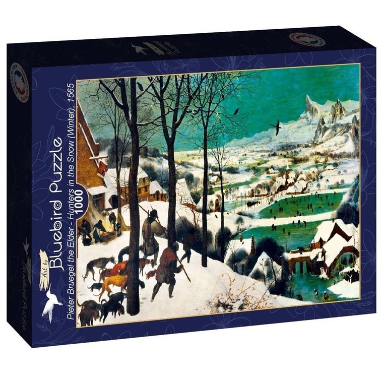 Bluebird, Brueghel, Myśliwi na śniegu, puzzle, 1000 elementów