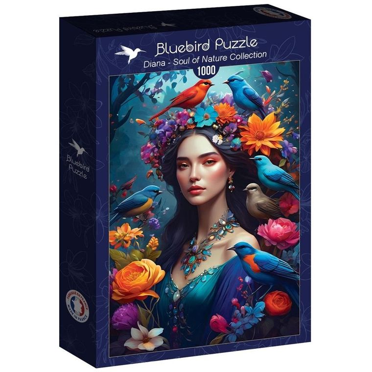 Bluebird, Kolekcja natury, Diana, puzzle, 1000 elementów