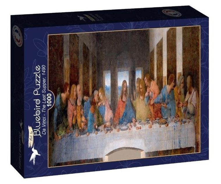 Bluebird, Ostatnia wieczerza, Da Vinci, puzzle, 1000 elementów