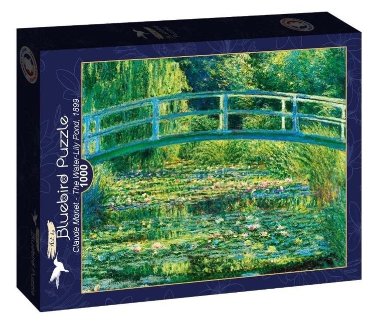 Bluebird Puzzle, Staw z liliami wodnymi Claude Monet, puzzle, 1000 elementów