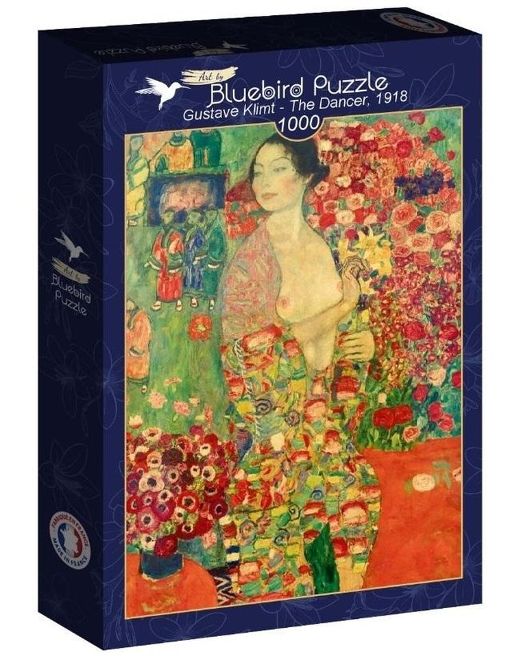 Bluebird, Tancerka, Gustave Klimt, puzzle, 1000 elementów