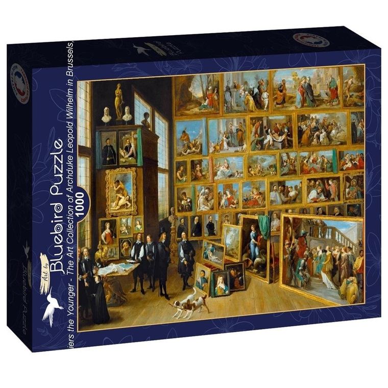 Bluebird, Taniers, Kolekcja Sztuki w Brukseli, puzzle, 1000 elementów